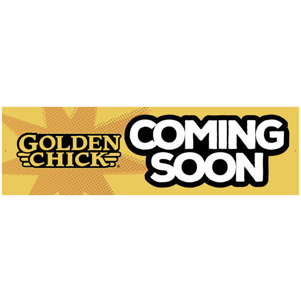 3' X 10' Golden Chick Yellow Coming Soon Vinyl Banner 
