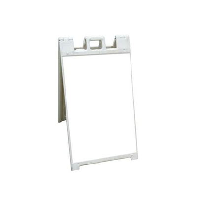 24" x 36" White A-Frame Signicade Deluxe