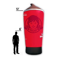 12' Wendy's Frosty Cup Custom Inflatable