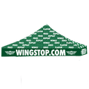 10x10 Wingstop Logo Wings Fries Sides Repeat Wingstop.com Tent Topper (2023 Art)