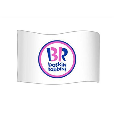 3x5 Baskin Robbins White Logo Flag